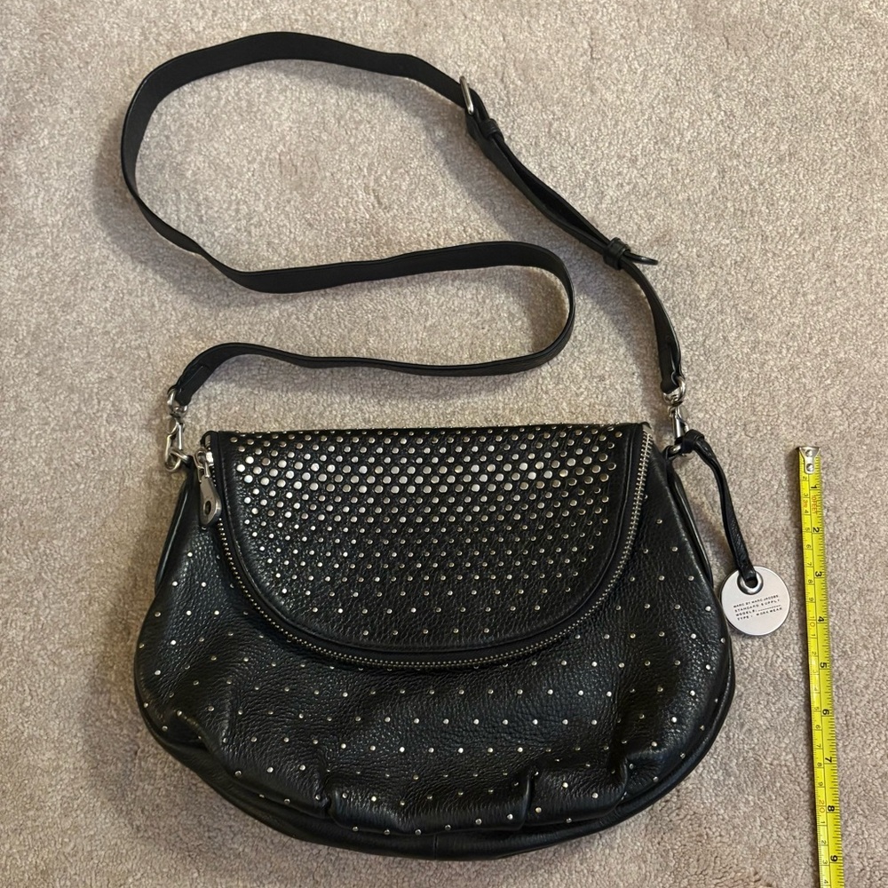 Marc By Marc Jacobs New Q Natasha Degrade Studs Crossbody Bag - Picture 6 of 12